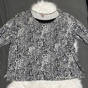 White Stag Women’s Leopard Print Top